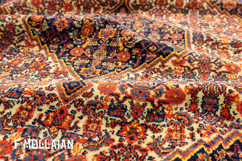 Antique Persian Senneh Rug n°:57375493